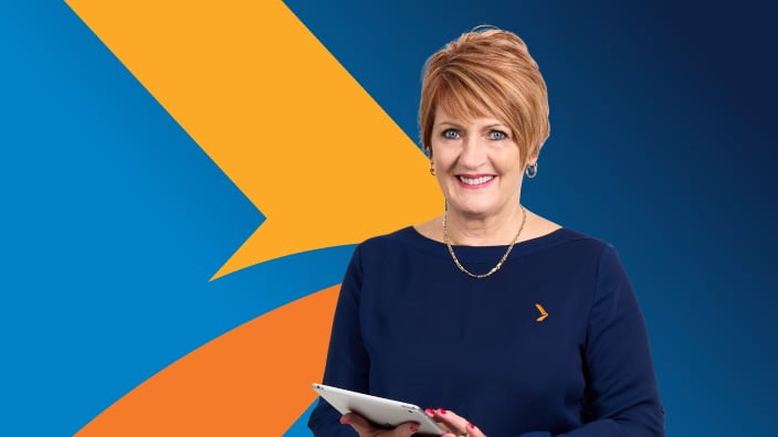 Helen O'Connor – your local Greater Bank branch manager.