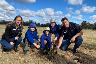 Regand Park Planting Day