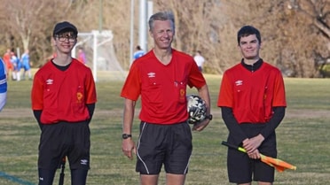 L-R Toby Errington, Matthew Hall, Patrick Belt