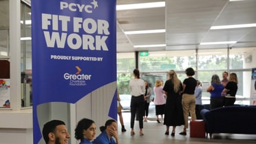 PCYC and Greater Charitable Foundation Fit For Work program poster