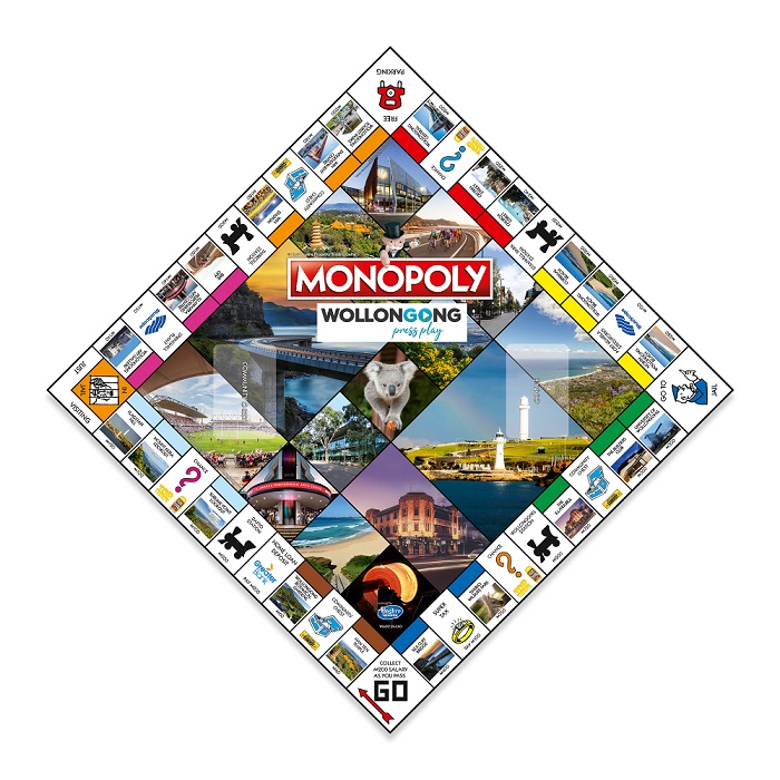 Wollongong Monopoly Board