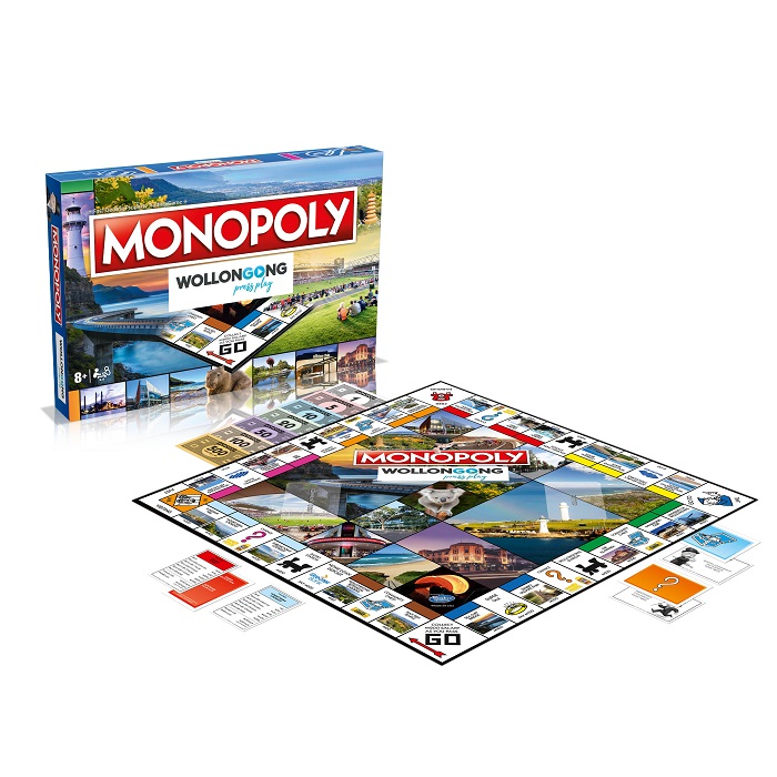 Wollongong Monopoly Board and Box