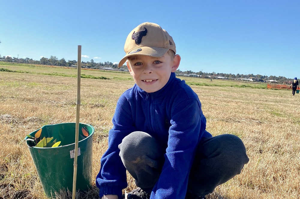 Regand Park Planting Day