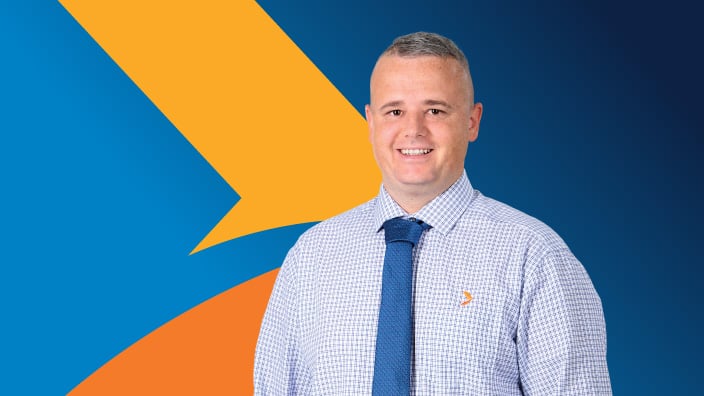Grant Allan – your local Greater Bank branch manager.